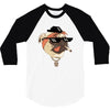 pug life 3/4 Sleeve Shirt