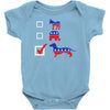 vote for dachshund Baby Onesie