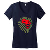 africa lion power cool Women's V-Neck T-Shirt