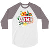 Vans Floral 3/4 Sleeve Shirt
