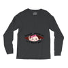 March Peeking Out Asian Baby Girl Long Sleeve Shirts