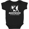 Backpacker Let's Explore The World Baby Bodysuit