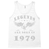 legends are born in 1979 hoodie 7 Tank Top
