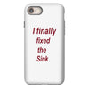 i finally fixed the sink iPhone 8