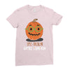 spec tacular pumpkin Ladies Fitted T-Shirt