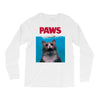 Jaws Parody Paws Long Sleeve Shirts