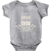 premium vintage 1998 classic perfectly aged limited edition Baby Bodysuit