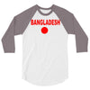 bangladesh international team national country 3/4 Sleeve Shirt