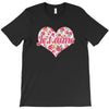 Jet'aime Flower Heart T-Shirt