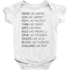 Dream Like Martin Baby Bodysuit
