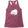 sancho und pancho kult fun fr&ouml;sche frog oldschool Racerback Tank