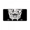 black panther License Plate