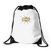 boss funny Drawstring Bags