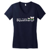 raising awareness Women's V-Neck T-Shirt