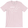 janus molecule funny retro tv utopia fashion science series T-Shirt