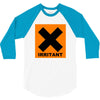 irritant symbol joke 3/4 Sleeve Shirt
