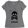 danger Women's Triblend Scoop T-shirt