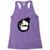more hugs less fights Racerback Tank