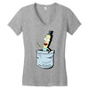 mr. poopybutthole Women's V-Neck T-Shirt