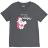 santa define naughty V-Neck Tee