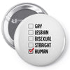 Lgbt Checklist Pin-back button