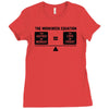 monday math Ladies Fitted T-Shirt
