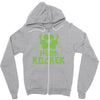 sham rocker shamrock Zipper Hoodie