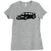 mercedes w201 Ladies Fitted T-Shirt