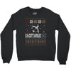 santa sagittarius christmas ugly t shirts Crewneck Sweatshirt