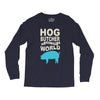 hog butcher to the world chicago Long Sleeve Shirts