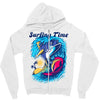 Surfing Time Zipper Hoodie