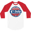 independence day 3/4 Sleeve Shirt