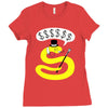 rich snake Ladies Fitted T-Shirt