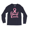 breast cancer pink ribbon Long Sleeve Shirts