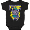 angry bull Baby Bodysuit