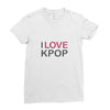 love pop Ladies Fitted T-Shirt
