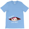 April Peeking Out Baby Girl in Spanish T-Shirt