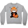 red fox 3 Crewneck Sweatshirt