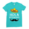 hola bitchachos Ladies Fitted T-Shirt
