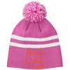 TT122 Team 365 Striped Pom Beanie