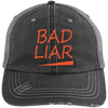 6990 Distressed Unstructured Trucker Cap