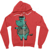 frankencow Zipper Hoodie