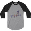 my heart beats for parrots 3/4 Sleeve Shirt