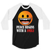 Smile 3/4 Sleeve Shirt
