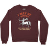i may be wrong but i highly doubt it i'm a sagittarius Crewneck Sweatshirt