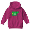gps logo free exit 63 beach haven Youth Hoodie
