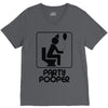 party pooper V-Neck Tee
