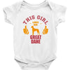 This Girl Loves Her Great Dane Baby Onesie