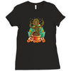 groovy groot Ladies Fitted T-Shirt