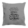 Happiness Throw Pillow